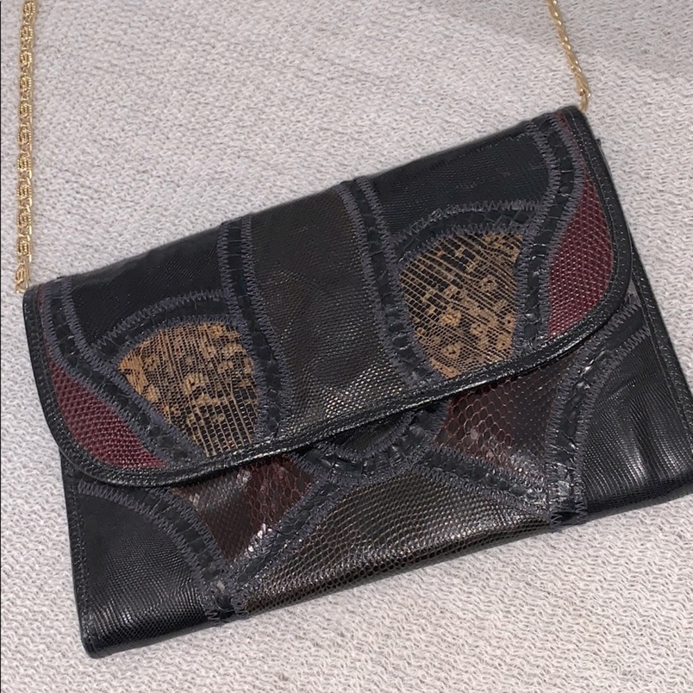 Vintage | bags by Varon Snakeskin Clutch